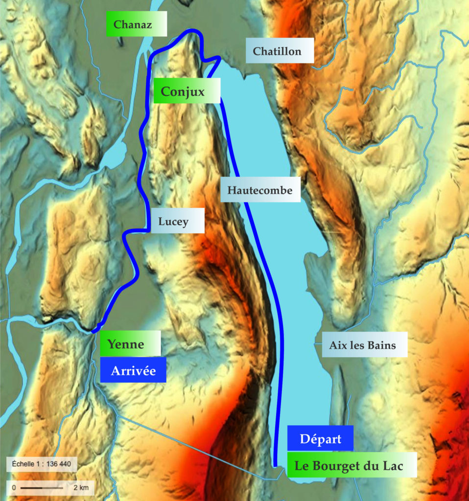 Parcours Rhôn'Ô Lac 2021
