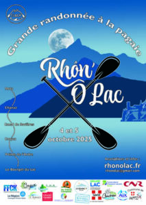 CLBCK Rhôn'Ô Lac - rhonolac rhonolac.fr Chambéry Le Bourget canoë kayak Lac du Bourget navigation de nuit clair de lune Chanaz Conjux Canal de Savière Aix les Bains Aix Riviera Hautecombe Savoie